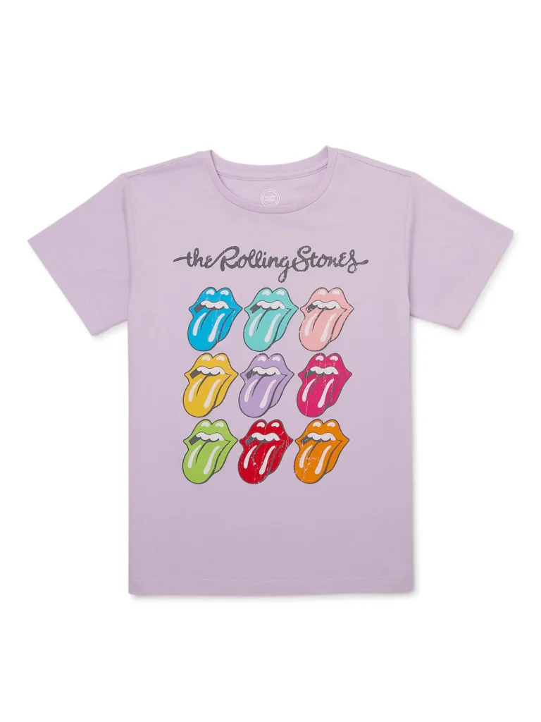 Wonder Nation Girls Graceful Gallop Graphic Tee – Soft Comfort β close-up detail of design and finish
