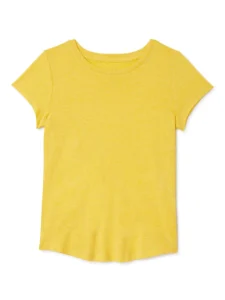 Wonder Nation Girls Graceful Gallop Graphic Tee with Short Sleeves