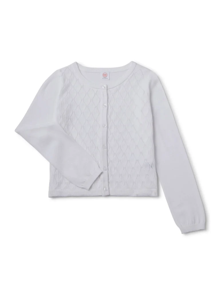 Wonder Nation Girls’ Sweater Tank – Versatile Knit Top, Sizes 4-18 Plus β alternate angle showing full product