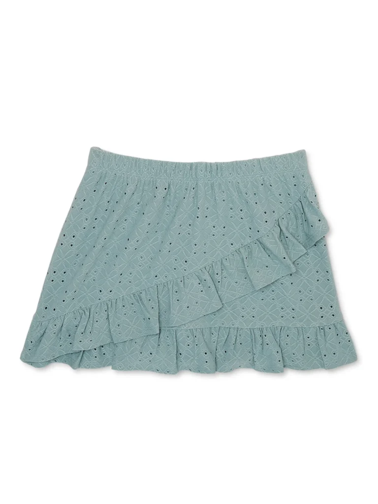 Wonder Nation Girls Woven Trend Skort sizes 4 18 Plus 1