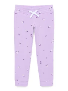 Wonder Nation Little Girl Fleece Jogger Sizes 4 10 2