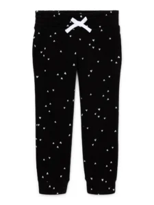 Wonder Nation Little Girl Fleece Jogger Sizes 4 10 3