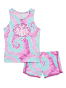 Wonder Nation Soft Jersey Tank and Shorts PJ Set – Summer Comfort