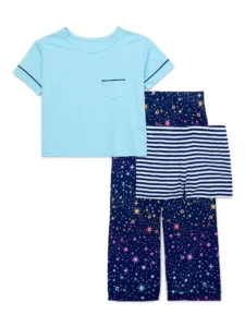 Wonder Nation Soft Jersey Tank and Shorts PJ Set – Summer Comfort