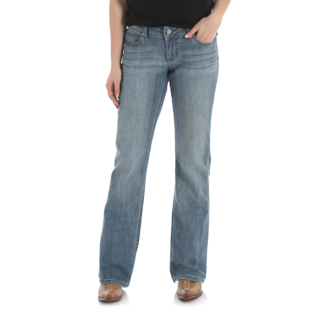 Wrangler Women’s Essentials Bootcut Jean – Classic Everyday Comfort — alternate angle showing full product