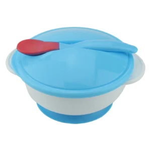 Your Zone 24 Piece Plastic Dinnerware Set for Kids with 4 Each Trays Bowls Plates Cups Forks Spoons in Pink Purple Aqua Blue Green
