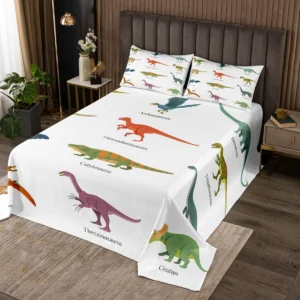 Your Zone Kids Green and Navy Blue Reversible Quilt Set with Navy Blue