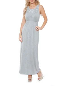 AuraFlow Flowy Maxi Waist Dress – Effortless Summer Style