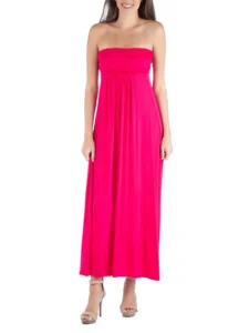 AuraFlow Flowy Maxi Waist Dress – Effortless Summer Style