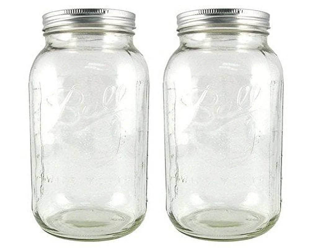 Ball Wide Mouth Jars – Versatile for Canning & Storage — close-up detail of design and finish