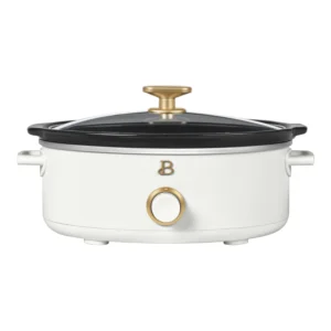 Beautiful Drew Barrymore 2.5 QT Dip Serve Slow Cooker – White Icing