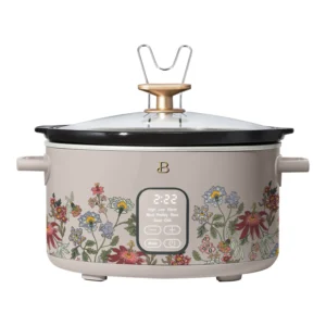 Beautiful Drew Barrymore 6 QT Programmable Slow Cooker – Wildflower Porcini