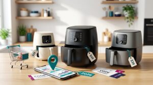 Best Air Fryers Under $50: 2026 Verified Picks by ZIP — featured editorial image · ZipDealFinder · Kitchen & Home