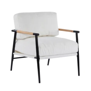 Better Homes & Gardens Ezra Accent Chair – Cream Upholstery