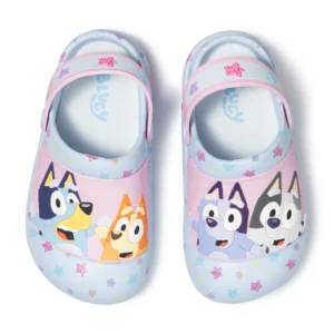 Bluey Kids’ Cozy Non-Slip Slippers – Fun Character Design