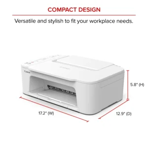 Canon PIXMA TS3722 Wireless All-in-One Printer – Compact Home Office Versatility