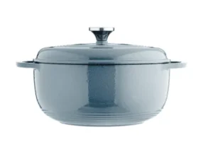 Carote 5QT Enamel Cast Iron Dutch Oven – Bluestone Finish