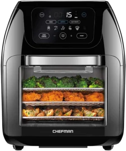 Chefman Digital 10 Qt Air Fryer + Rotisserie – 17 Presets