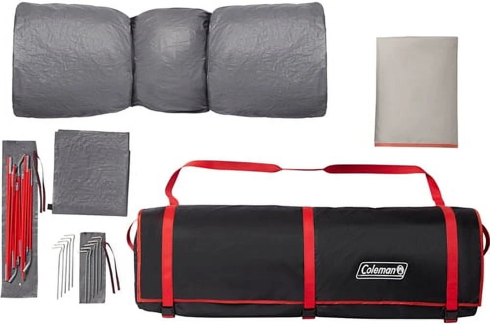 Coleman Instant Setup Cabin Camping Tent – Quick 4-Person Shelter