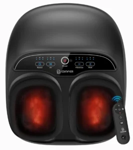 Comfier Shiatsu Foot Massager Machine with Heat – Remote Control