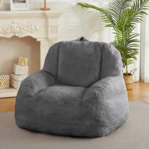 Concetta 24-Inch Kids Padded Bean Bag Chair – Cozy Toddler Sofa
