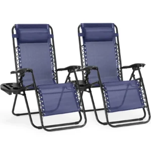 CONCETTA Zero Gravity Chair Set – Foldable, Adjustable Comfort