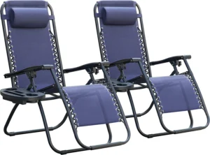 CONCETTA Zero Gravity Chair Set – Foldable, Adjustable Comfort