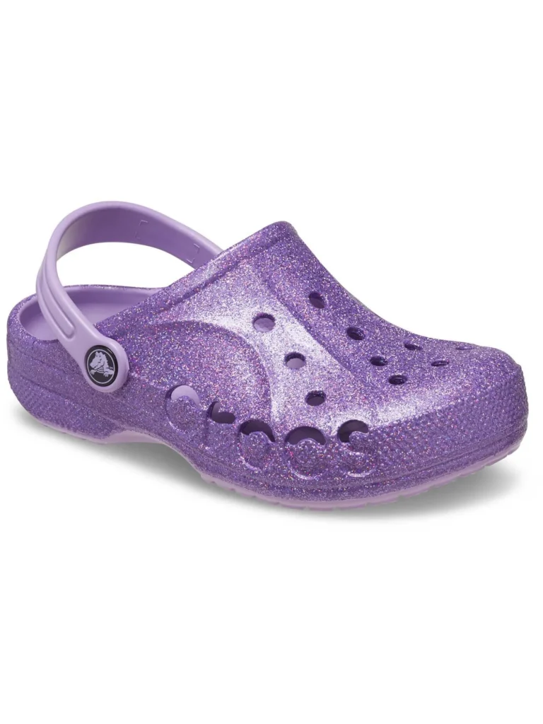 Crocs Toddler Kids Baya Marble Clog – Unique Swirl Style β alternate angle showing full product
