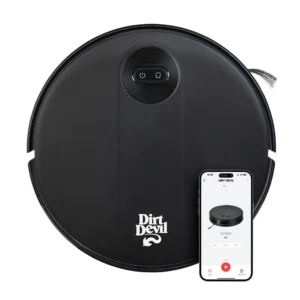 Dirt Devil EV3320 Gyro Navigation Robot Vacuum – Pet Hair Smart Clean
