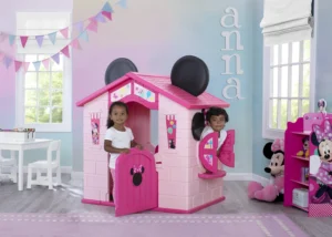 Disney Minnie Mouse Indoor Outdoor Playhouse – Easy Assembly Fun