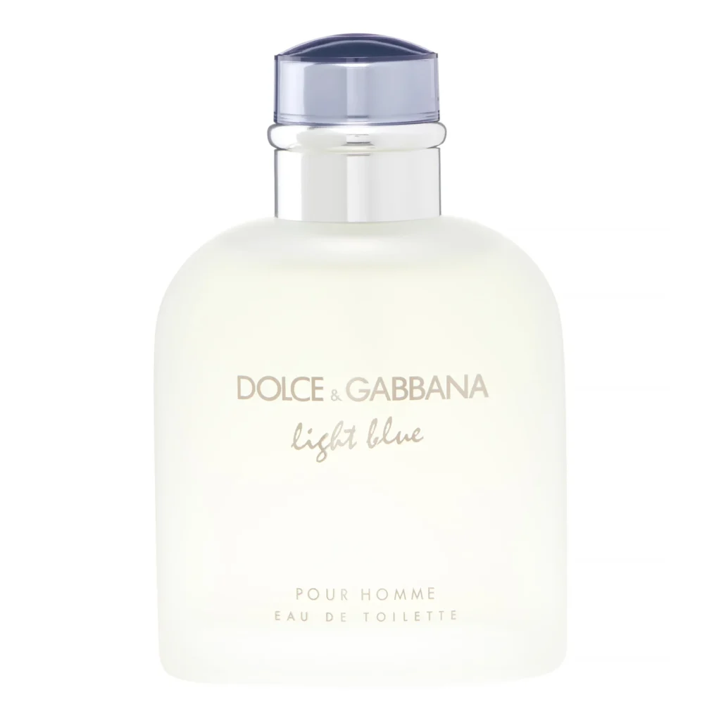 Dolce & Gabbana Light Blue EDT Spray – Iconic, Fresh Scent — close-up detail of design and finish