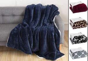 Elegant Comfort Soft Christmas Throw Blanket – Festive & Cozy Gift