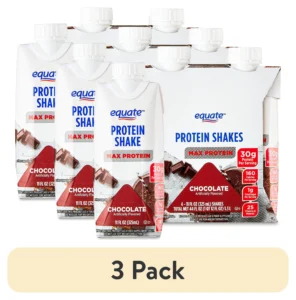 Equate High Performance Protein Shake – 12-Pack Chocolate Fuel