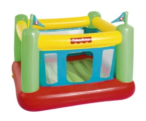 Fisher-Price Indoor Bouncer with Built-in Pump – Easy Setup Fun