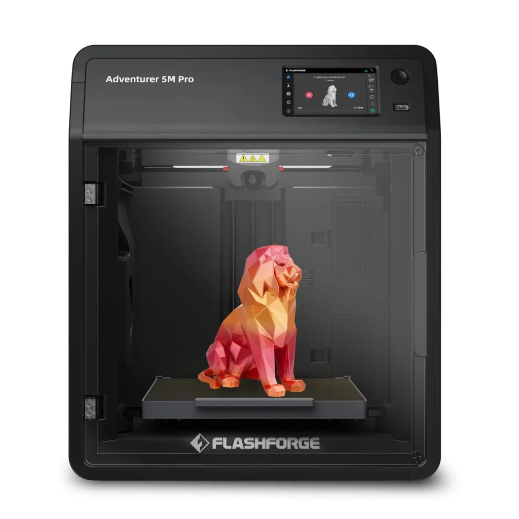 Flashforge Adventurer 5M High-Speed 3D Printer – Fast & Precise Prints β close-up detail of design and finish