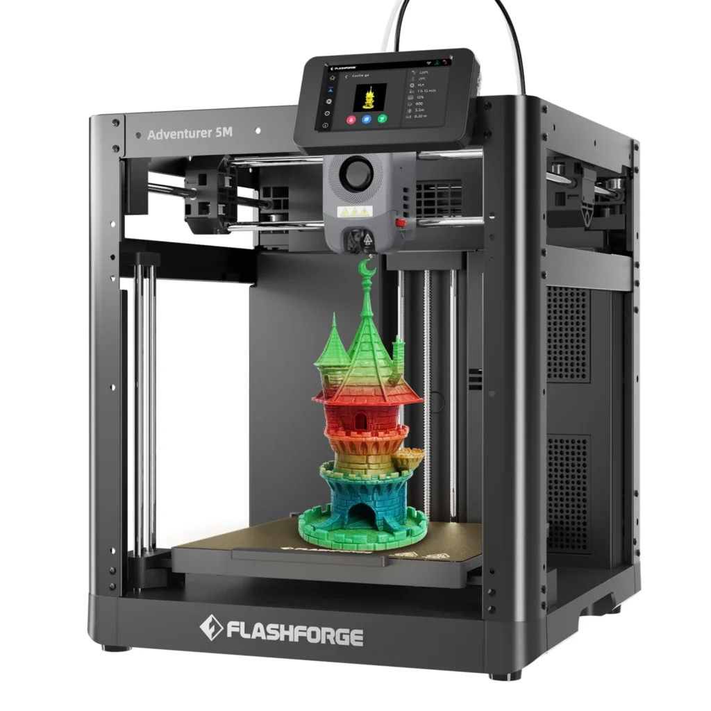 Flashforge Adventurer 5M High-Speed 3D Printer – Fast & Precise Prints