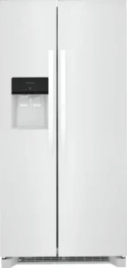 Frigidaire 22.3 cu ft Side-by-Side Refrigerator – Stainless Steel Finish