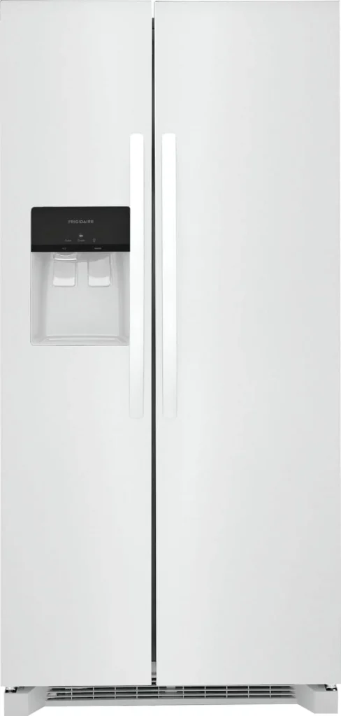 Frigidaire 22.3 cu ft Side-by-Side Refrigerator – Stainless Steel Finish