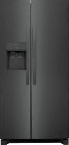 Frigidaire 22.3 cu ft Side-by-Side Refrigerator – Stainless Steel Finish