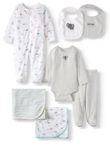 Garanimals 20-Piece Cotton Baby Gift Set – Essential Layette Collection