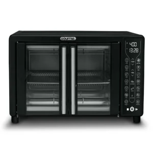Gourmia Digital French Door Air Fryer Oven – Versatile Black Finish