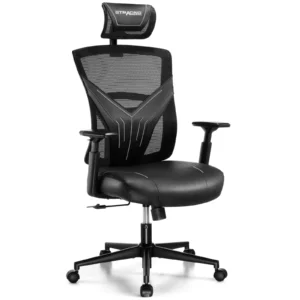 GTRACING Ergonomic Mesh Office Chair – Breathable Comfort