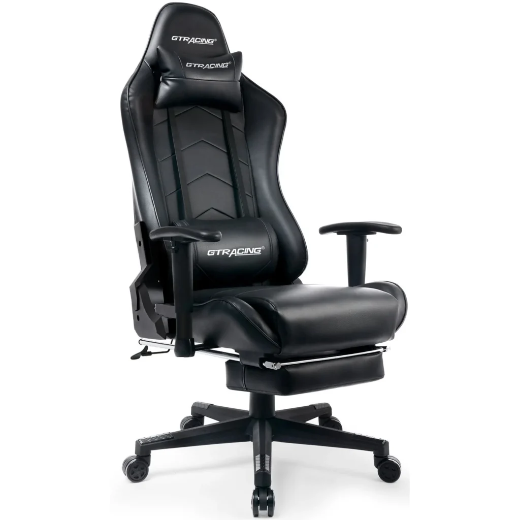 GTRACING Ergonomic Mesh Office Chair – Breathable Comfort — alternate angle showing full product