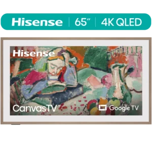 Hisense 65″ QLED 4K CanvasTV Series – Art Mode & Anti-Glare