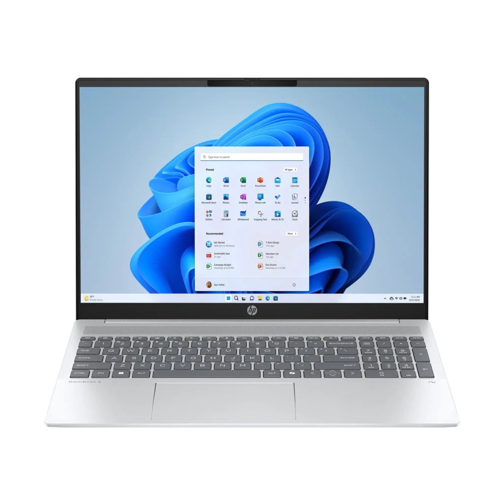 HP Omnibook 5 16-inch AI Laptop – Ryzen 7, 16GB RAM, 512GB SSD