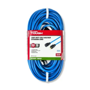 Hyper Tough 10ft Outdoor Extension Cord – Grounded & Weatherproof