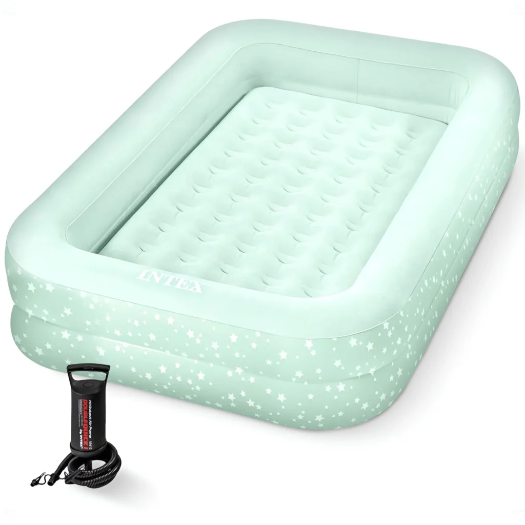 Intex Kidz 10 Starry Night Travel Air Mattress – Pump Included — close-up detail of design and finish
