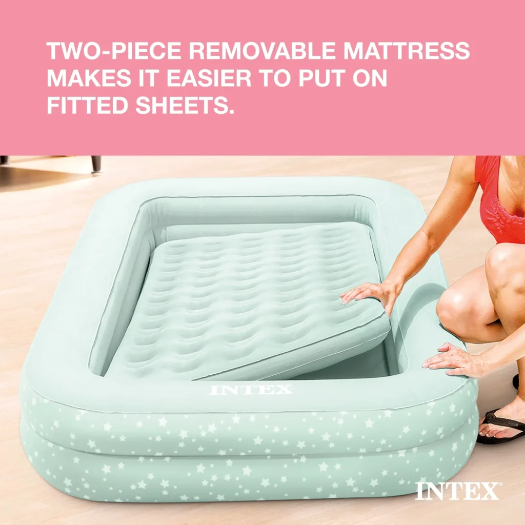 Intex Kidz 10 Starry Night Travel Air Mattress – Pump Included