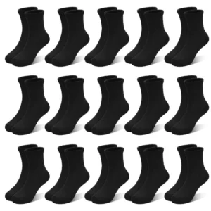 Kids Crew 24-Pair Mid-Cut Athletic Socks – Ultimate Multipack Value