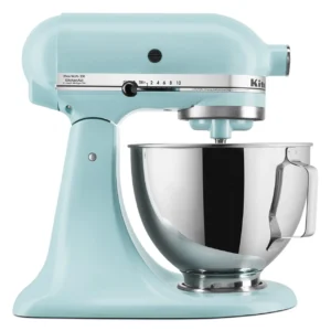 KitchenAid Deluxe 4.5 Quart Tilt Head Stand Mixer – Mineral Water Blue